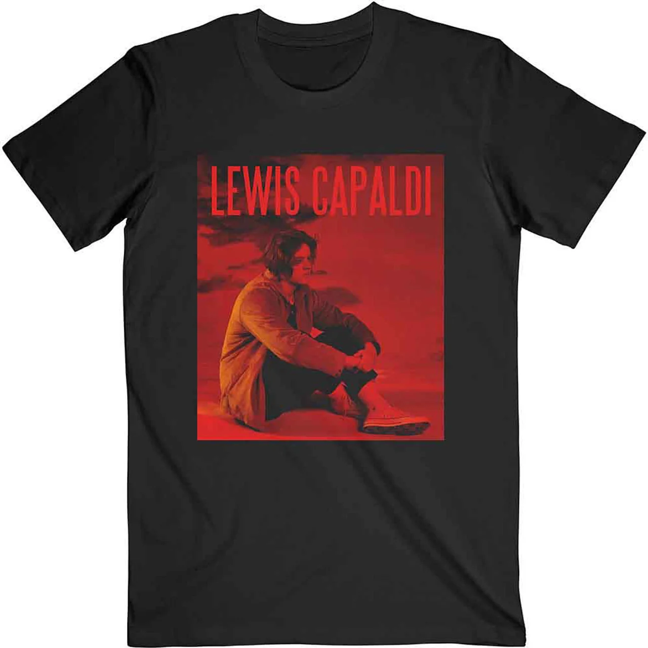 Lewis Capaldi Divinely Uninspired Black Small T-Shirt