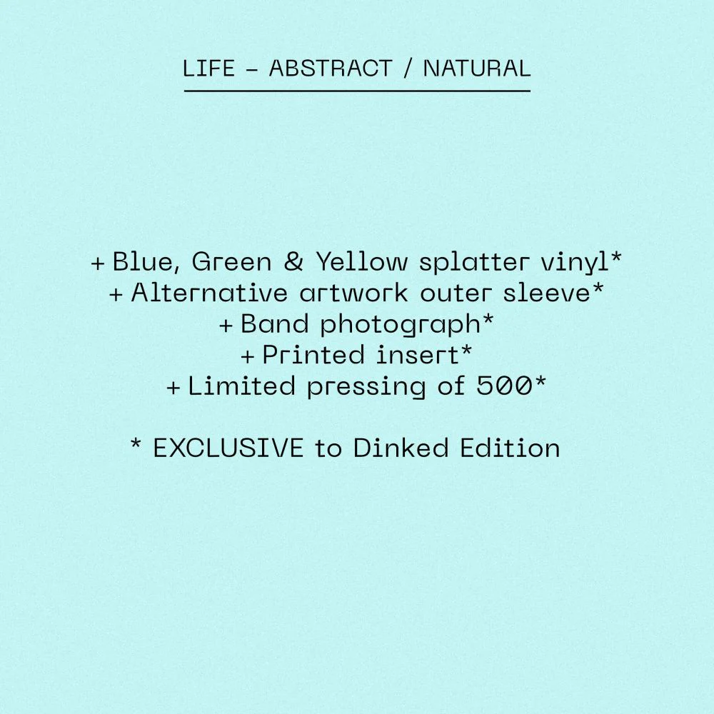 LIFE ABSTRACT / NATURAL Vinyl LP 2026 Ltd Dinked Edition #394 - Image 2