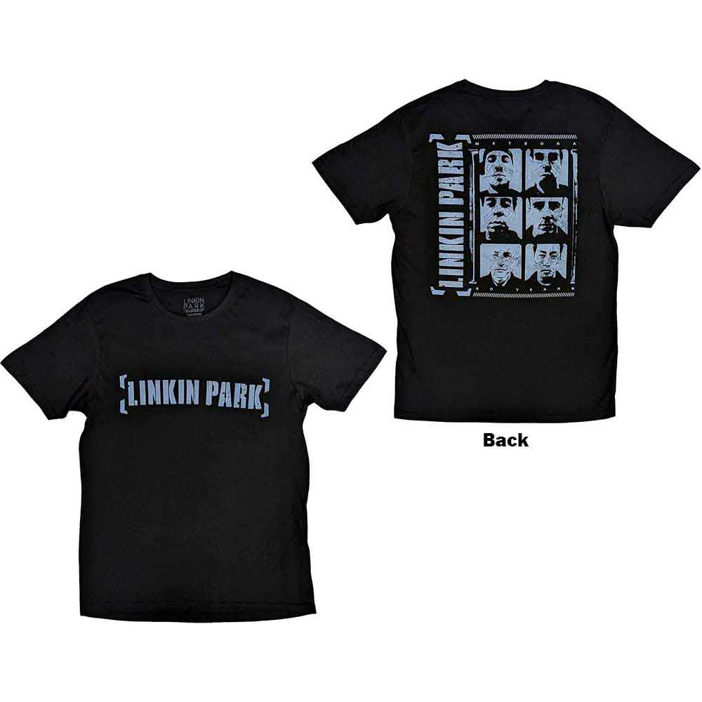 Linkin Park Meteora Portraits Black Small T-Shirt - Image 3