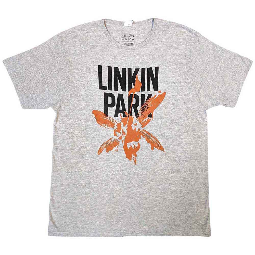 Linkin Park Soldier Icons Grey Large T-Shirt