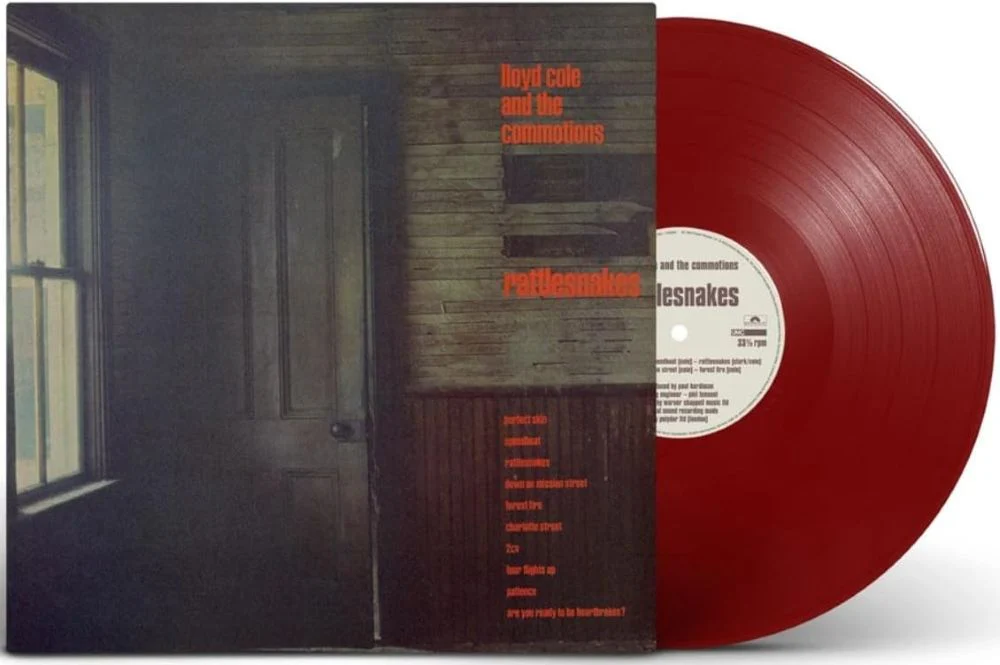 Lloyd Cole and The Commotions Rattlesnakes Vinyl LP Red Colour 2025