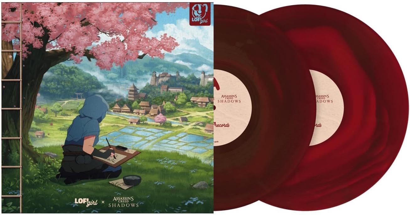 Lofi Girl X Assassin's Creed: Shadows Vinyl LP Red Marble Colour 2025 - Image 2