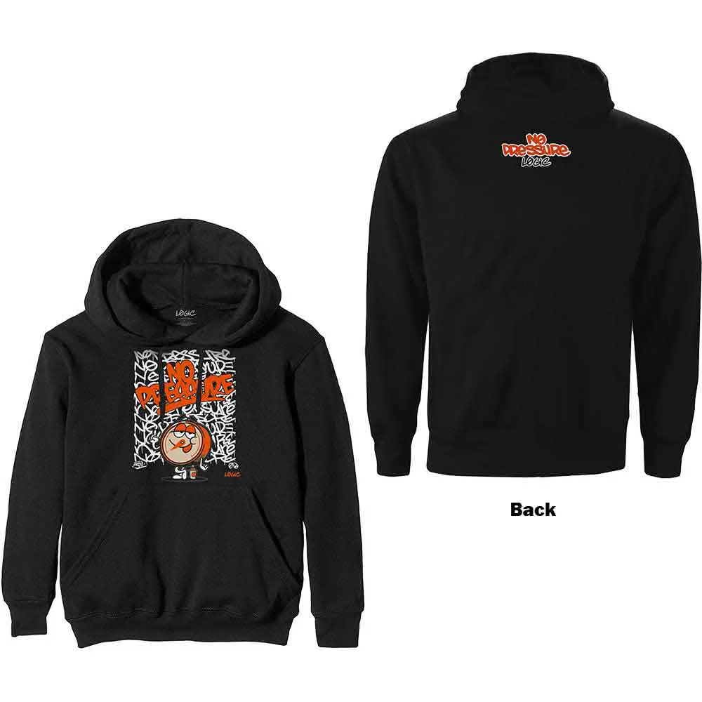 Logic Gauge Black X-Large Hoodie - Image 3