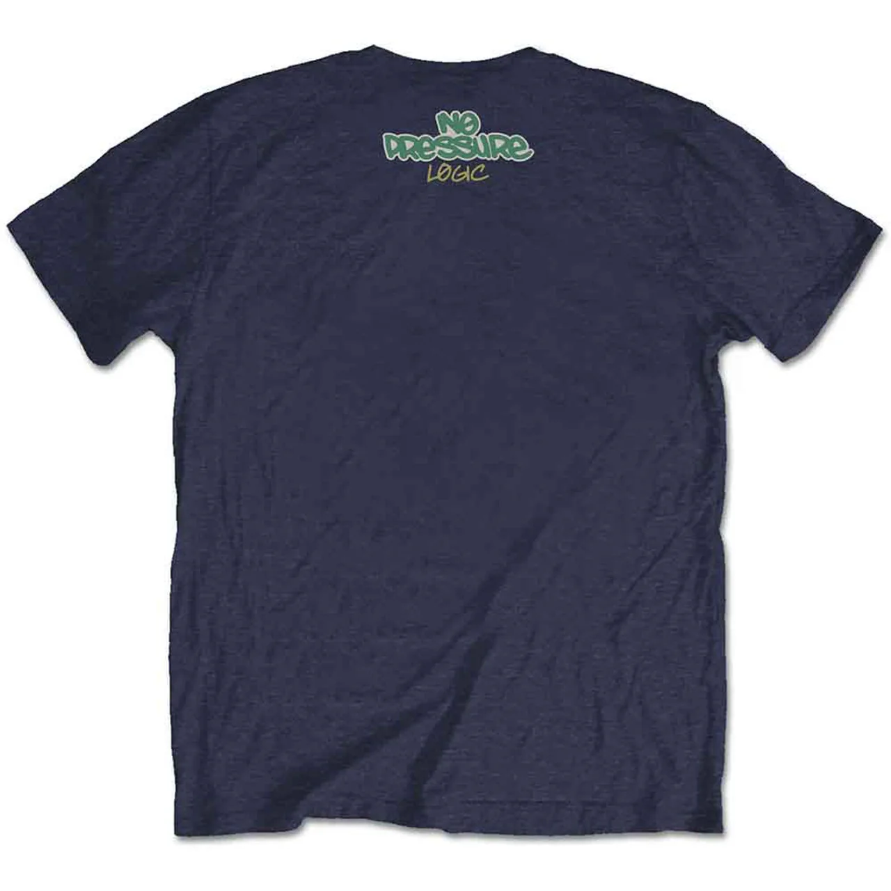 Logic Wavy Navy Blue Medium T-Shirt - Image 2