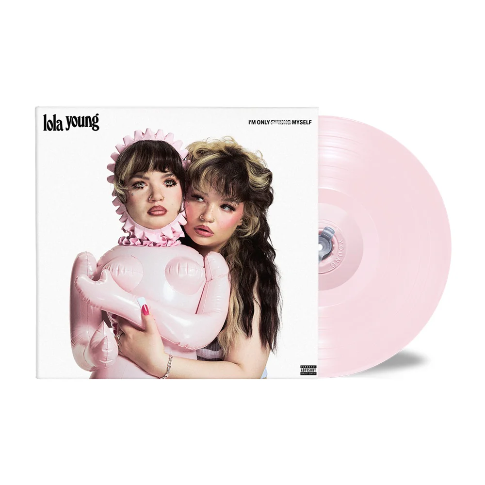 Lola Young I'm Only F**king Myself [The Basic B*tch Edition] Vinyl LP Nude Pink Colour 2025 - Image 3