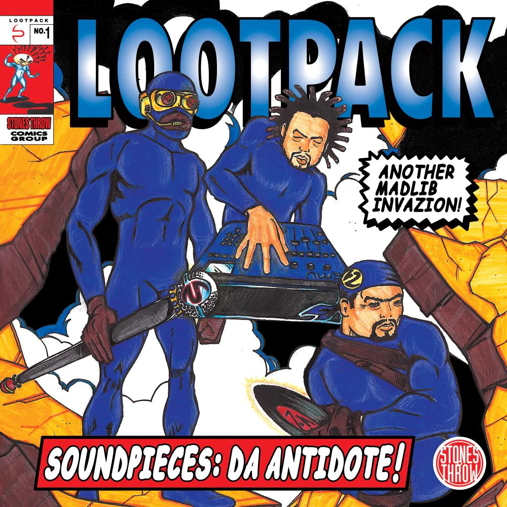 Lootpack Soundpieces: Da Antidote! Vinyl LP 'Primary Colours' Colour 2026