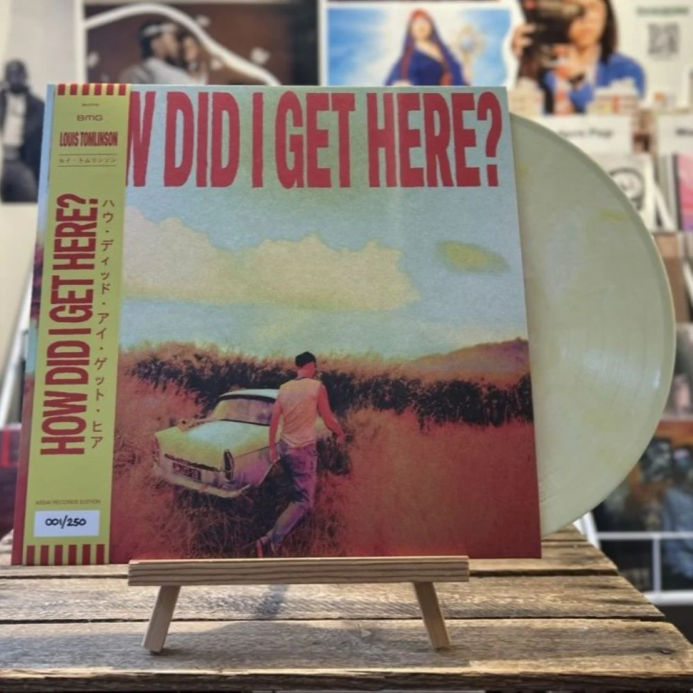 Louis Tomlinson How Did I Get Here? Vinyl LP Assai Obi Edition White & Yellow Marble Colour 2026