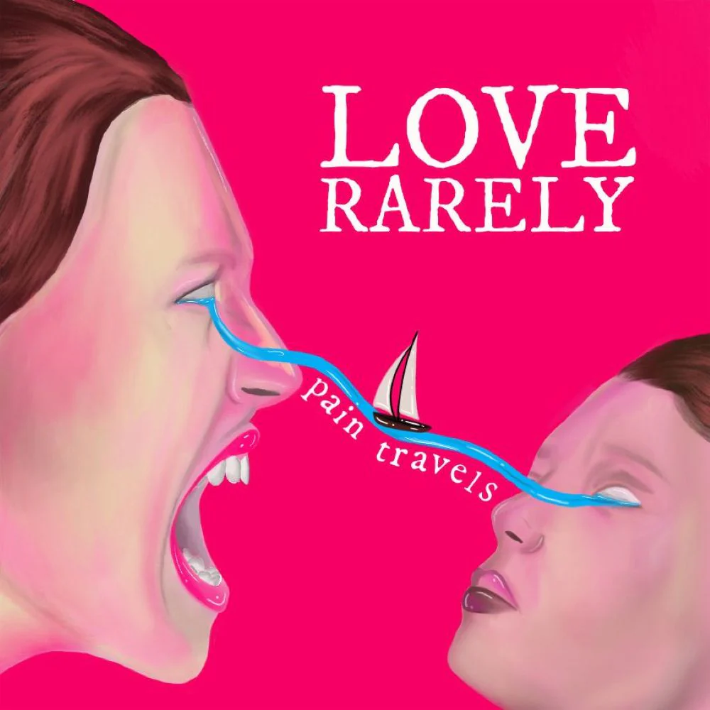 Love Rarely Pain Travels Vinyl LP Pink w/White Splatter Colour 2026