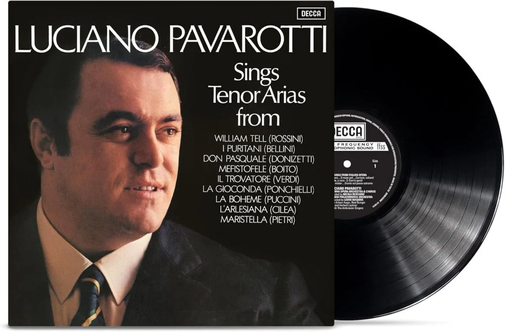 Luciano Pavarotti Tenor Arias From Italian Opera Vinyl LP 2026