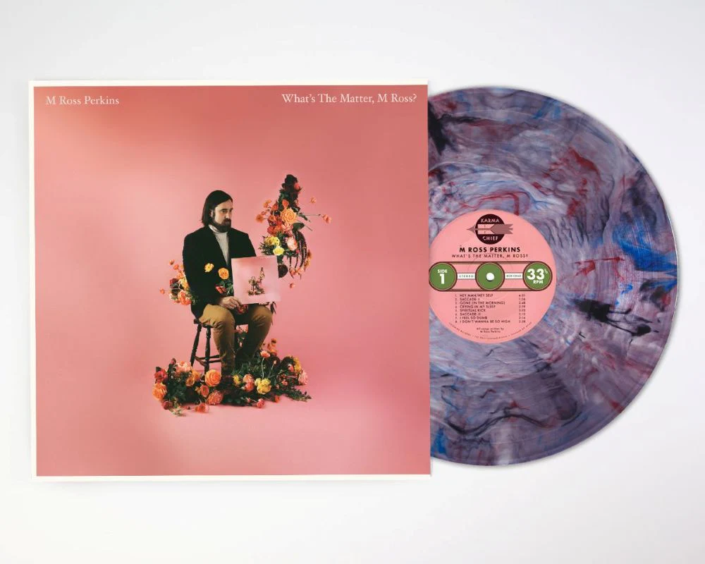 M Ross Perkins What's the Matter, M Ross? Vinyl LP Bouquet Blast Colour 2025