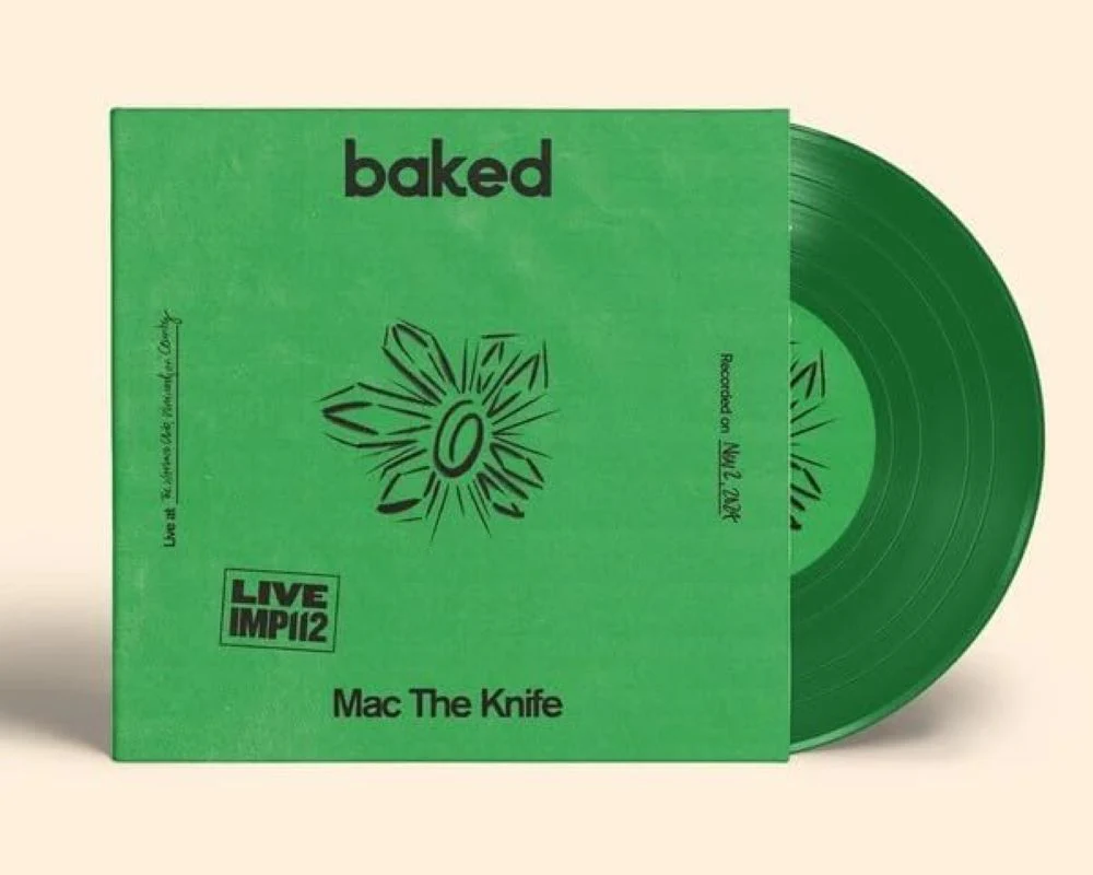 Mac The Knife Baked Live At The Workers Club Fitzroy Vinyl 7"" Green Colour 2025