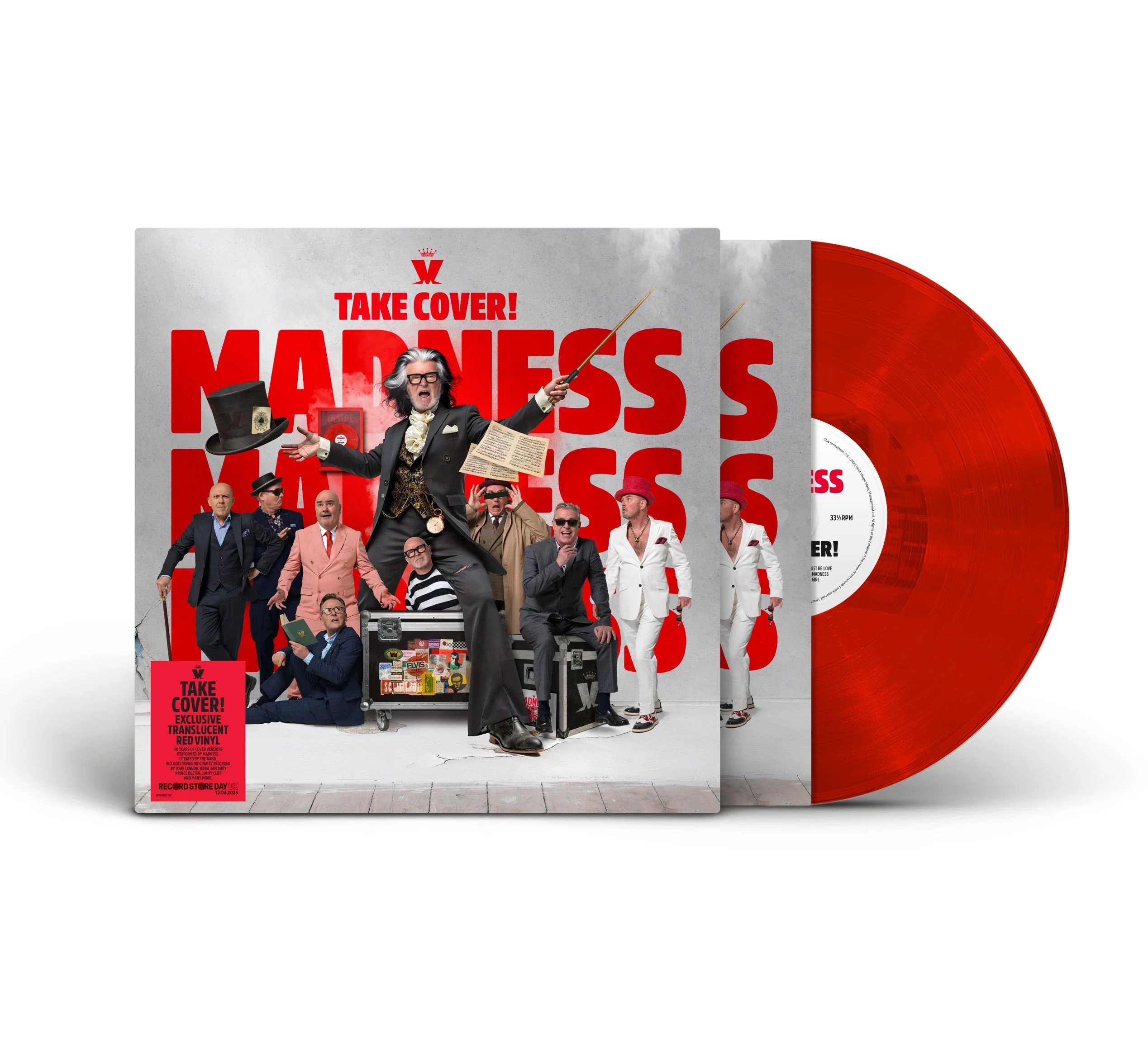 Madness Take Cover! Vinyl LP Red Colour RSD 2025 - Image 2