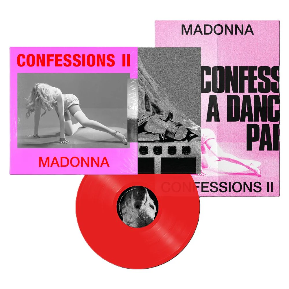 Madonna Confessions II Vinyl LP Translucent Red Colour Due Out 03/07/26 - Image 2