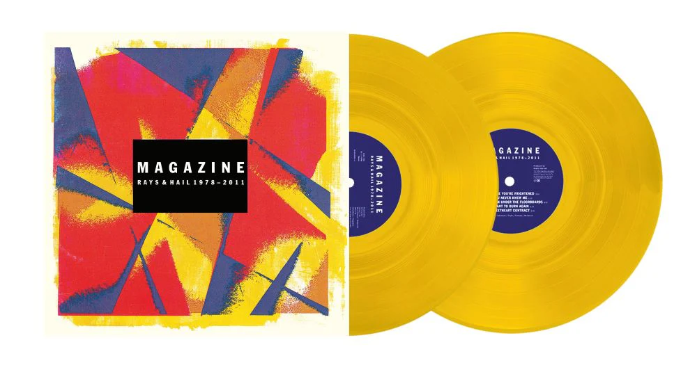 Magazine Rays & Hail 1978-2011 Vinyl LP Burn Again Yellow Colour 2024
