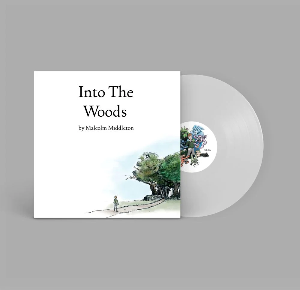 Malcolm Middleton Into The Woods Vinyl LP White Colour 2025 - Image 2
