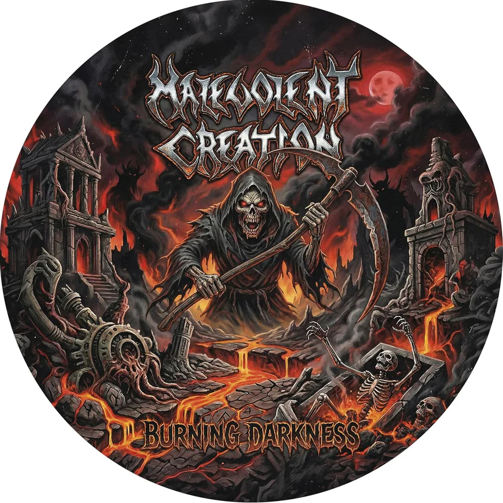 Malevolent Creation Burning Darkness 7"" Vinyl Single 2026