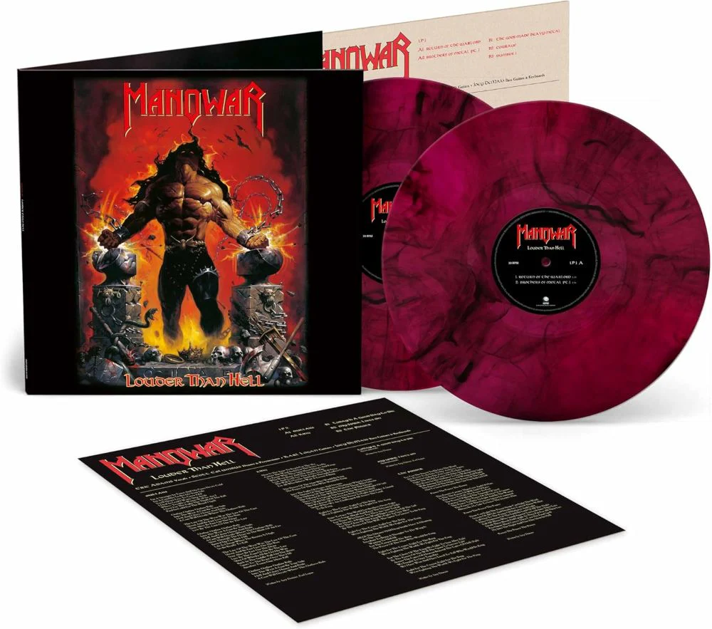 Manowar Louder Than Hell Vinyl LP 2025