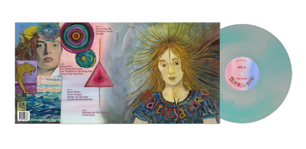 Maya Hawke Maitreya Corso Vinyl LP Baby Blue + Bone Colour 2026 - Image 2