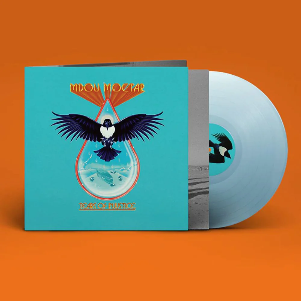 Mdou Moctar Tears of Injustice Vinyl LP Sky Blue Colour 2025