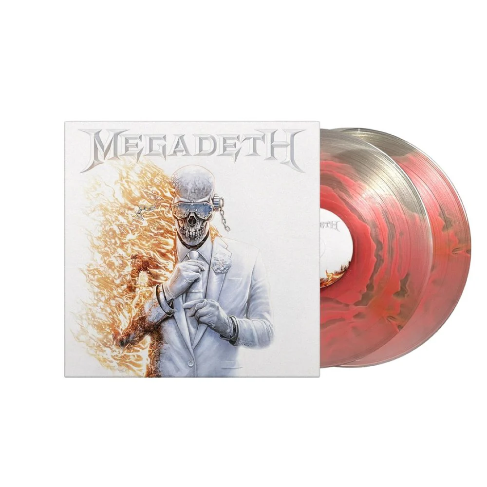Megadeth (Self Titled) Vinyl LP Indies Crystal Red Organza Colour 2026