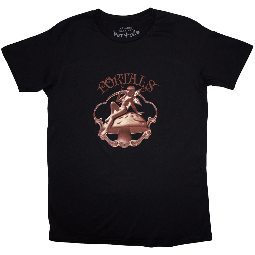 Melanie Martinez Sitting Fairy Black Large T-Shirt