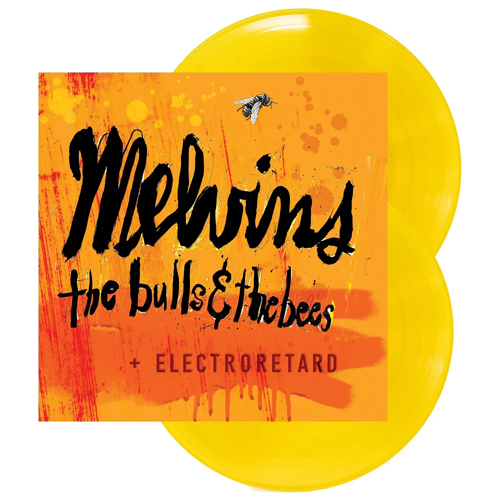 Melvins The Bulls & The Bees + Electroretard Vinyl LP Canary Yellow 2023 - Image 2