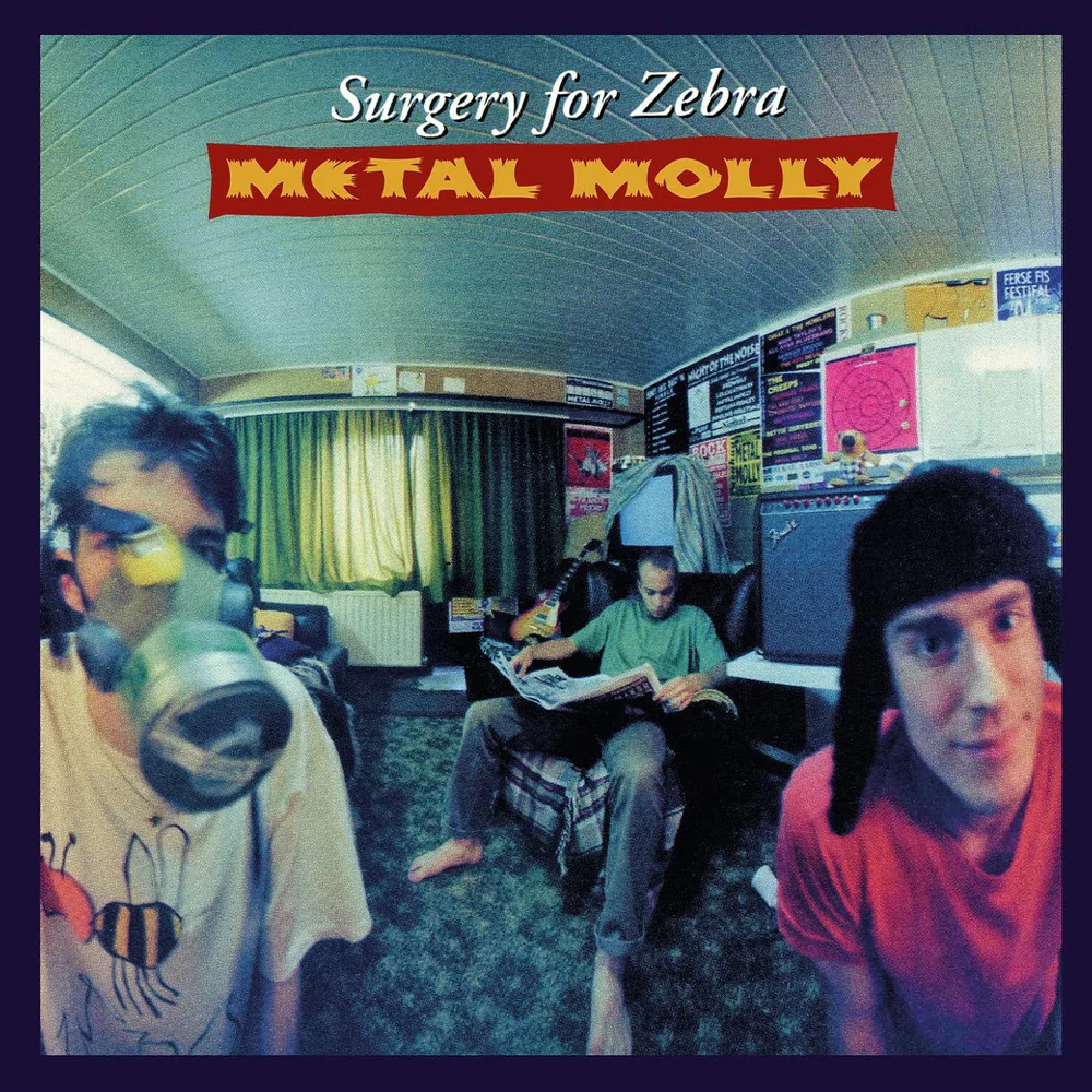 Metal Molly - Surgery For Zebra Vinyl LP Turquoise Colour Due Out 29/05/26