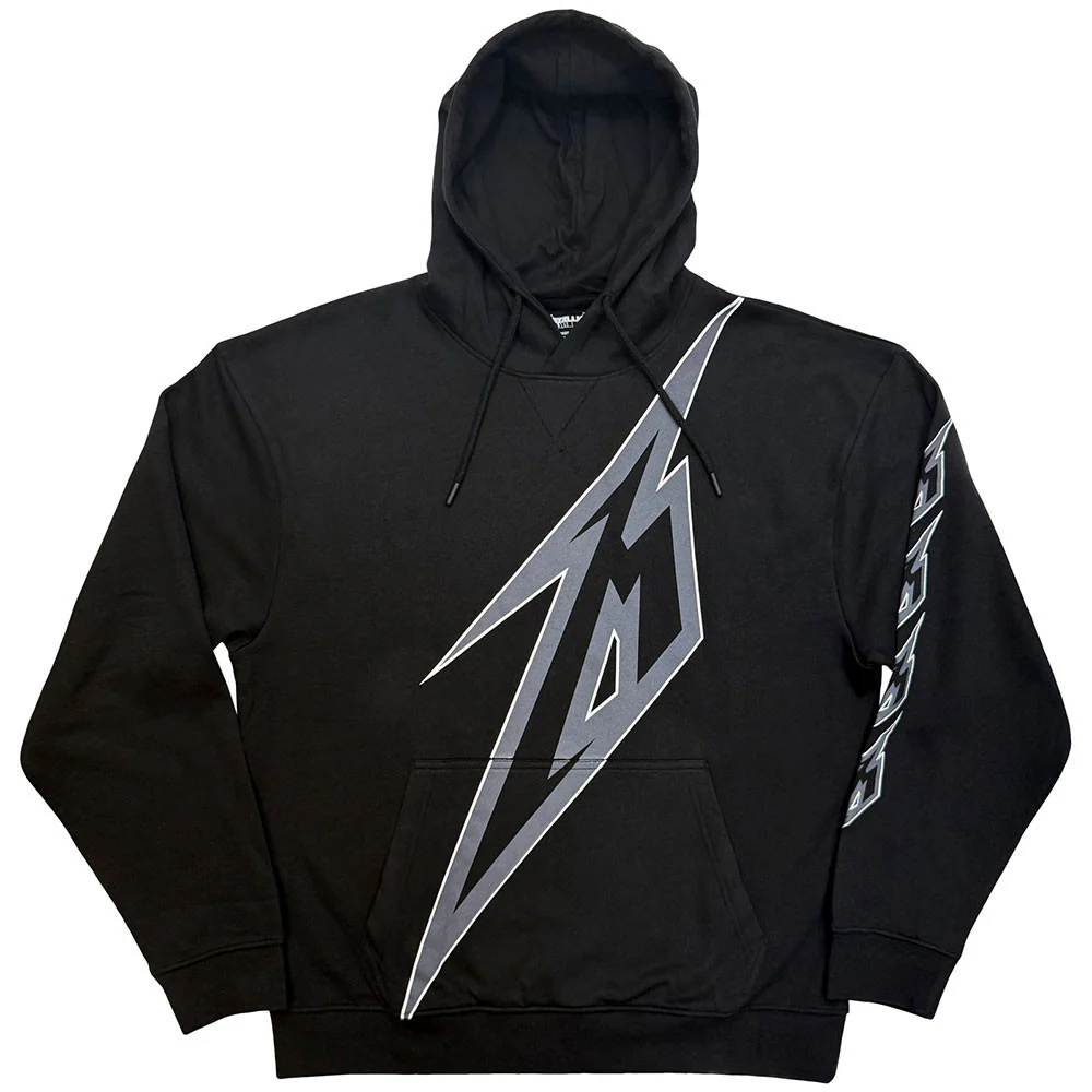 Metallica M Bolt Black Medium Hoodie