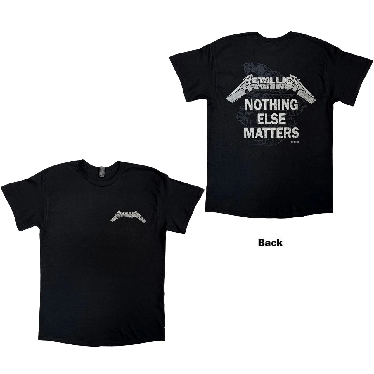 Metallica Nothing Else Matters Black Medium T-Shirt - Image 3