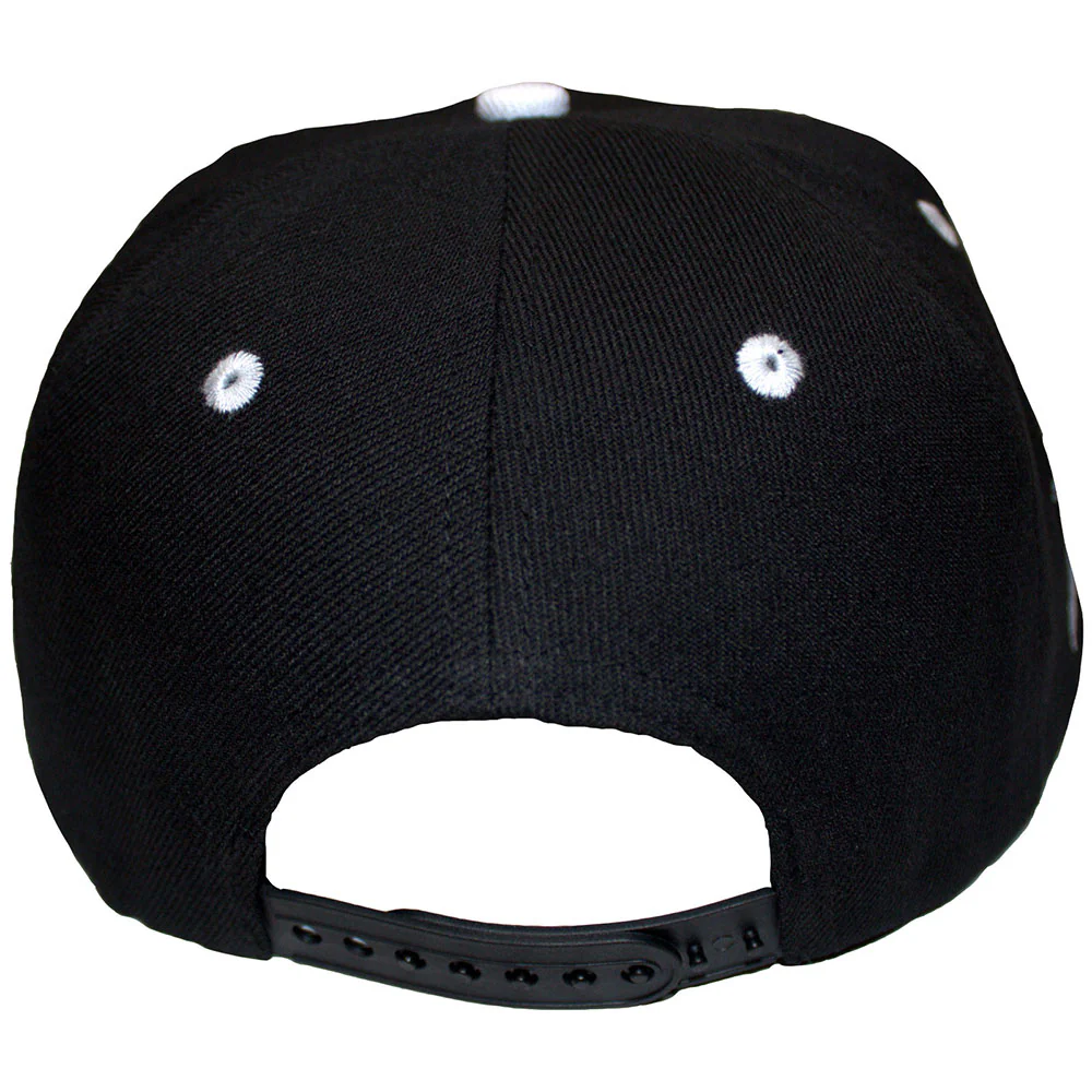 Metallica The Shortest Straw Black & Grey Baseball Cap Hat - Image 2