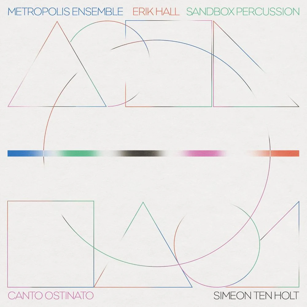 Metropolis Ensemble, Erik Hall, Sandbox Percussion Canto Ostinato Vinyl LP 2026