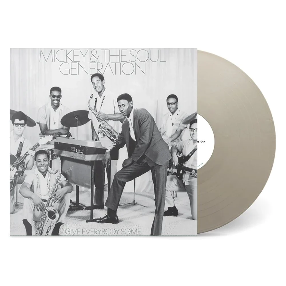 Mickey & The Soul Generation Give Everybody Some Vinyl LP Indies Opaque Silver Colour 2026