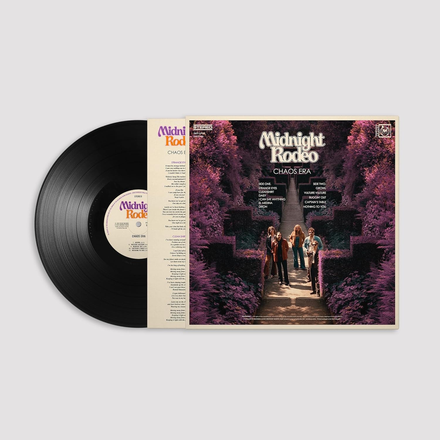 Midnight Rodeo Chaos Era Vinyl LP 2025 - Image 2