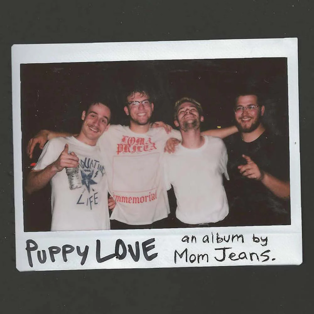 Mom Jeans. Puppy Love Vinyl LP Salt & Pepper Colour 2025