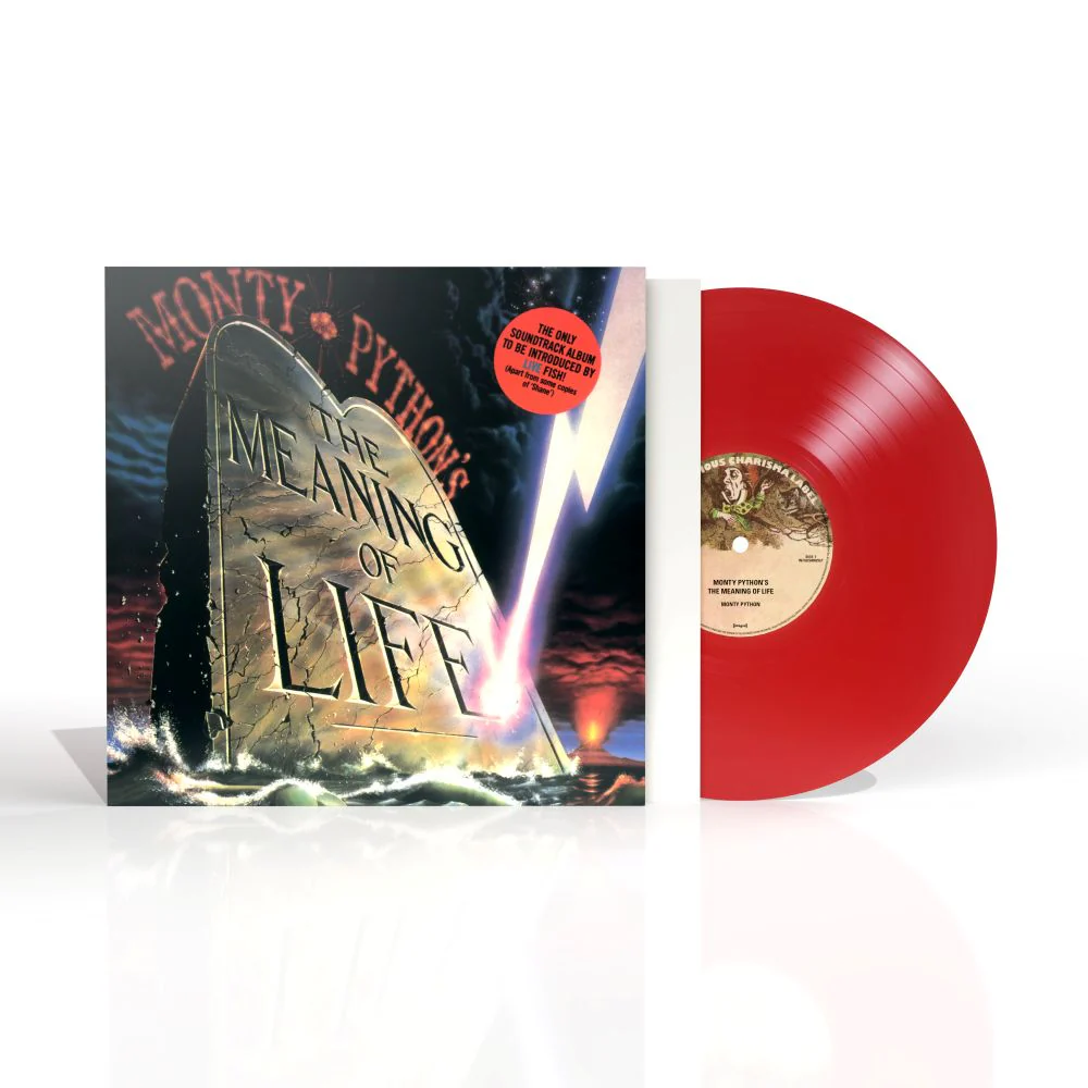Monty Python The Meaning Of Life Vinyl LP Red Colour 2025