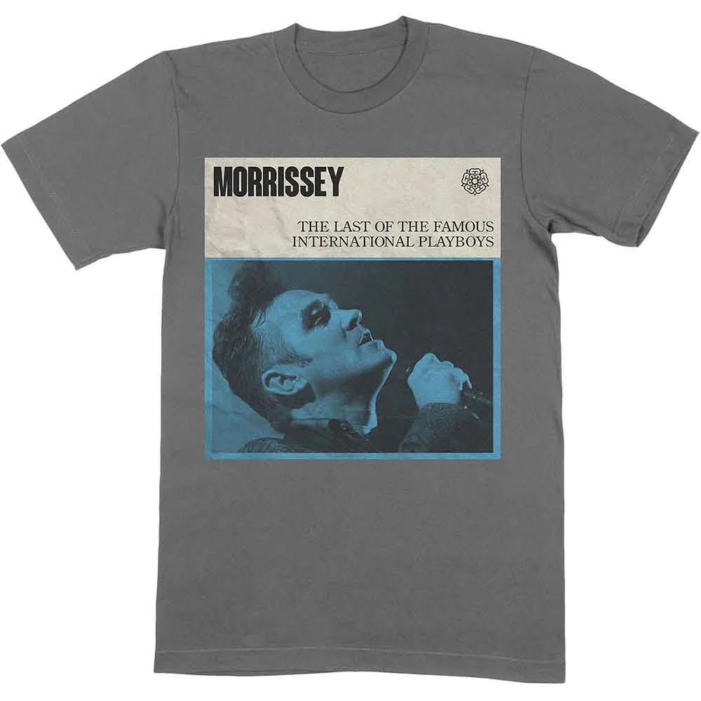 Morrissey International Playboys Charcoal Grey Medium T-Shirt