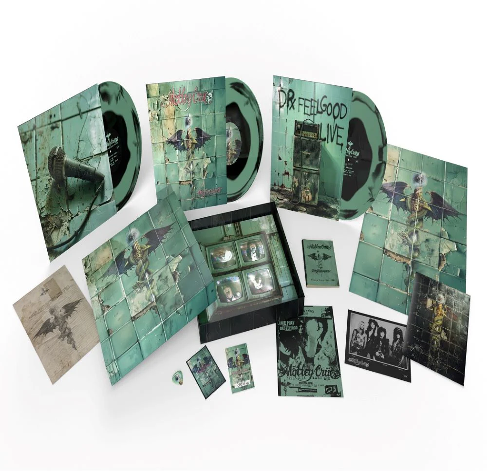 Mötley Crüe Dr. Feelgood Vinyl LP Deluxe Boxset 2024 - Image 2