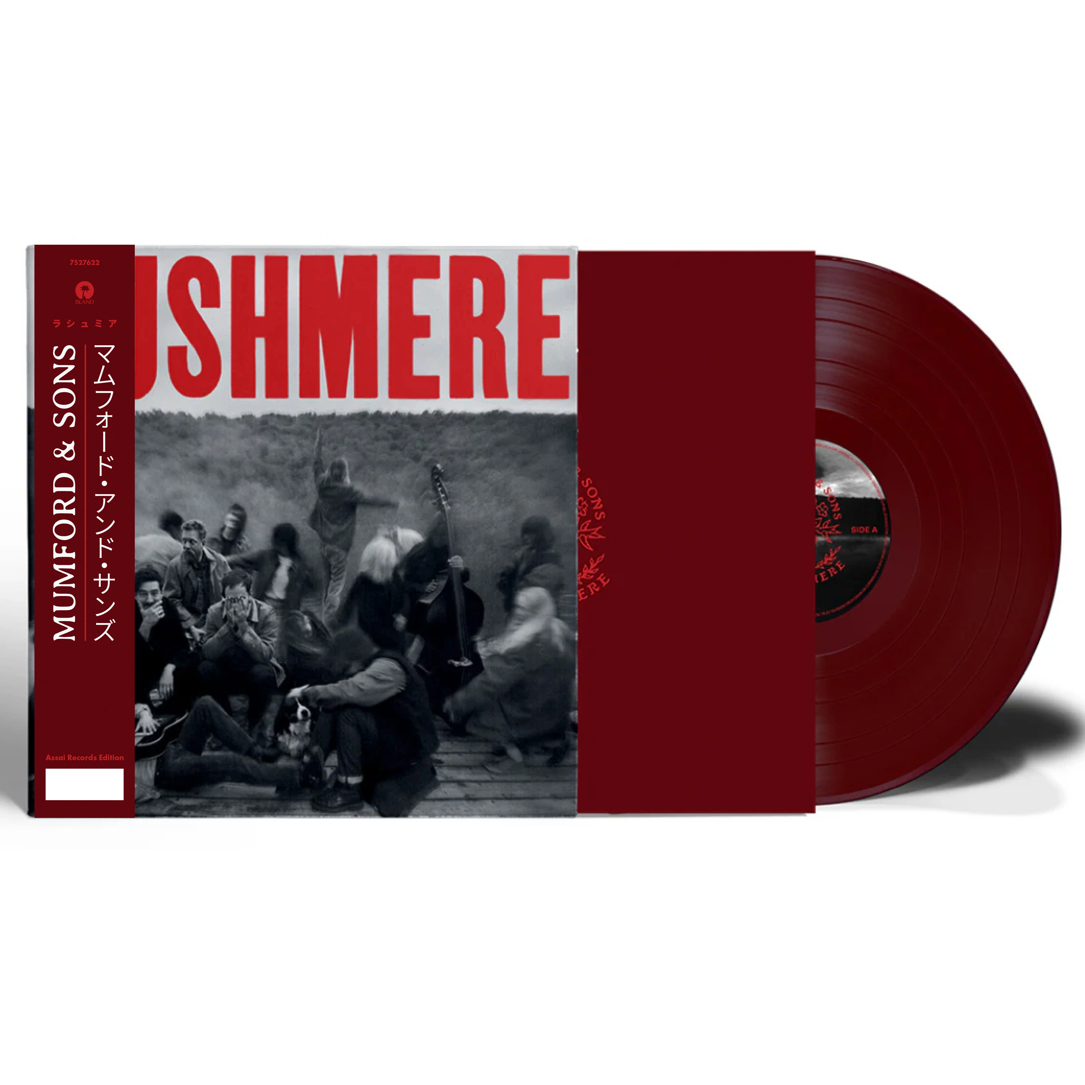 Mumford & Sons RUSHMERE Vinyl LP Signed Assai Obi Edition Bloodshot Red Colour 2025 - Image 2