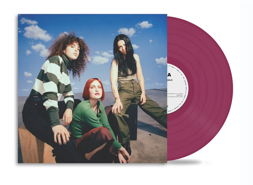 MUNA Saves The World Vinyl LP Dark Raspberries Colour 2024 - Image 2