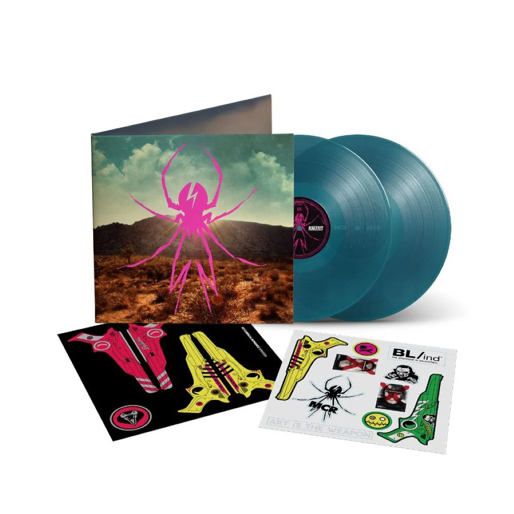 My Chemical Romance Danger Days: The True Lives of the Fabulous Killjoys Deluxe Edition Vinyl LP Sea Blue Colour Due Out 10/07/26