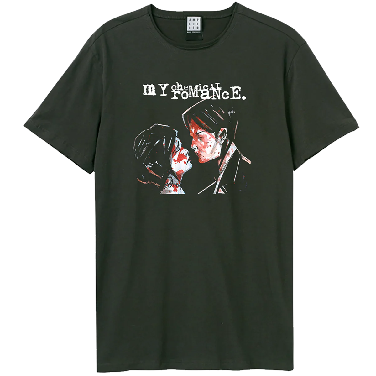 My Chemical Romance Three Cheers Amplified Charcoal Medium T-Shirt