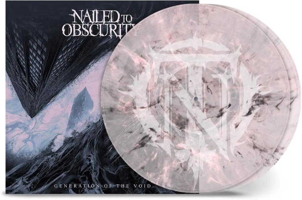 Nailed to Obscurity Generation Of The Void Viny LP Clear Light Rose & Black Marbled Colour 2025