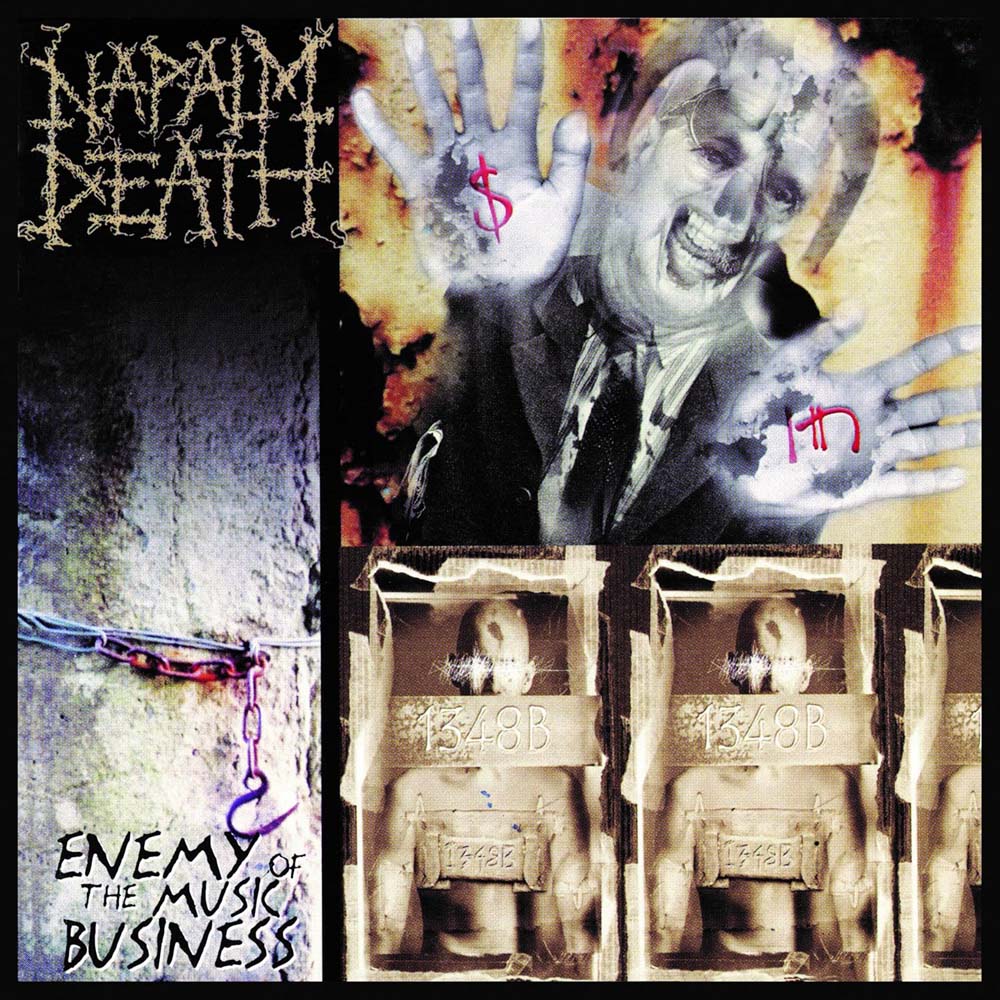 Napalm Death Enemy Of The Music Business Vinyl LP Yellow Colour 2025