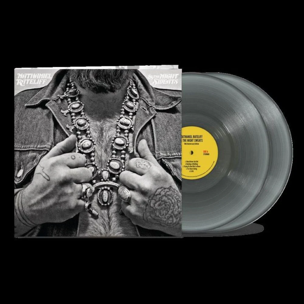 Nathaniel Rateliff Nathaniel Rateliff & The Night Sweats 10th Anniversary Vinyl LP Translucent Black Colour 2025 - Image 2