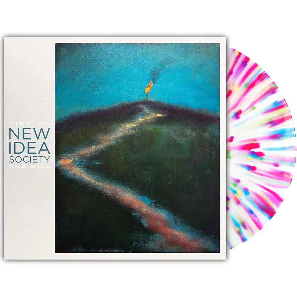 New Idea Society Fire On The Hill Vinyl LP White With Rainbow Splatter 2026