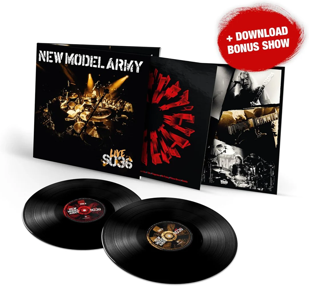New Model Army Live SO36 Vinyl LP 2025 - Image 2