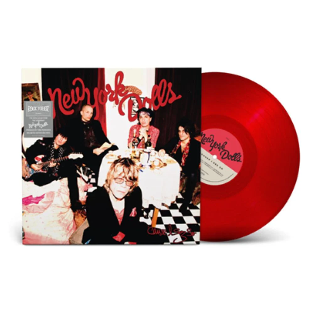 New York Dolls Cuz I Sez So Vinyl LP Red Colour Rocktober 2025