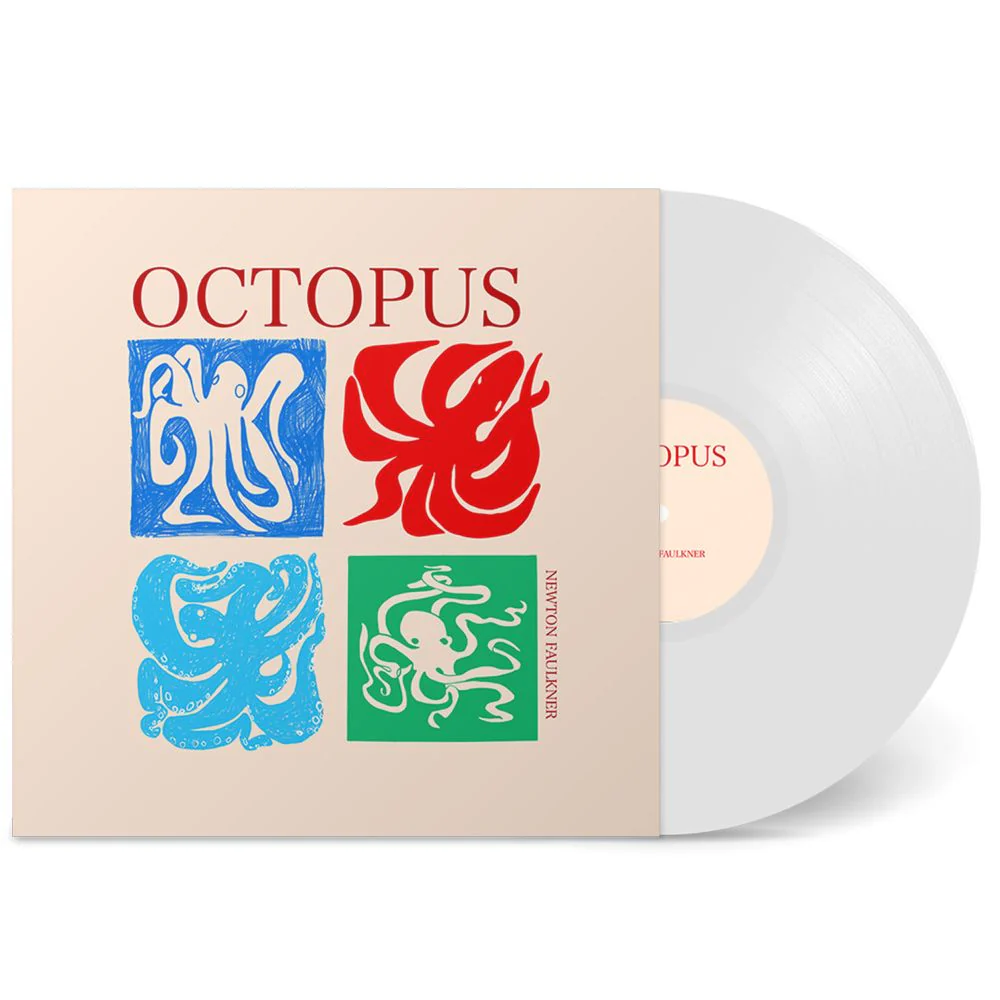 Newton Faulkner OCTOPUS Vinyl LP White Colour 2025