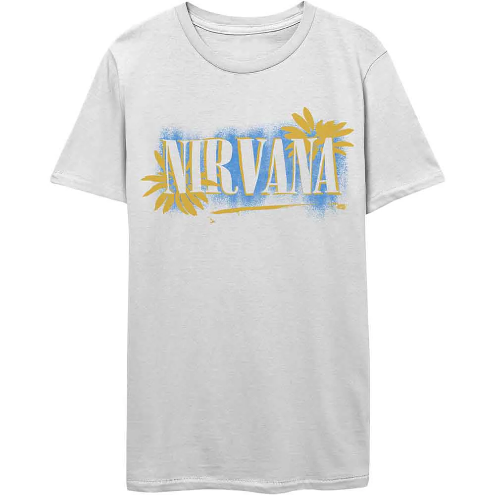 Nirvana All Apologies White X-Large T-Shirt
