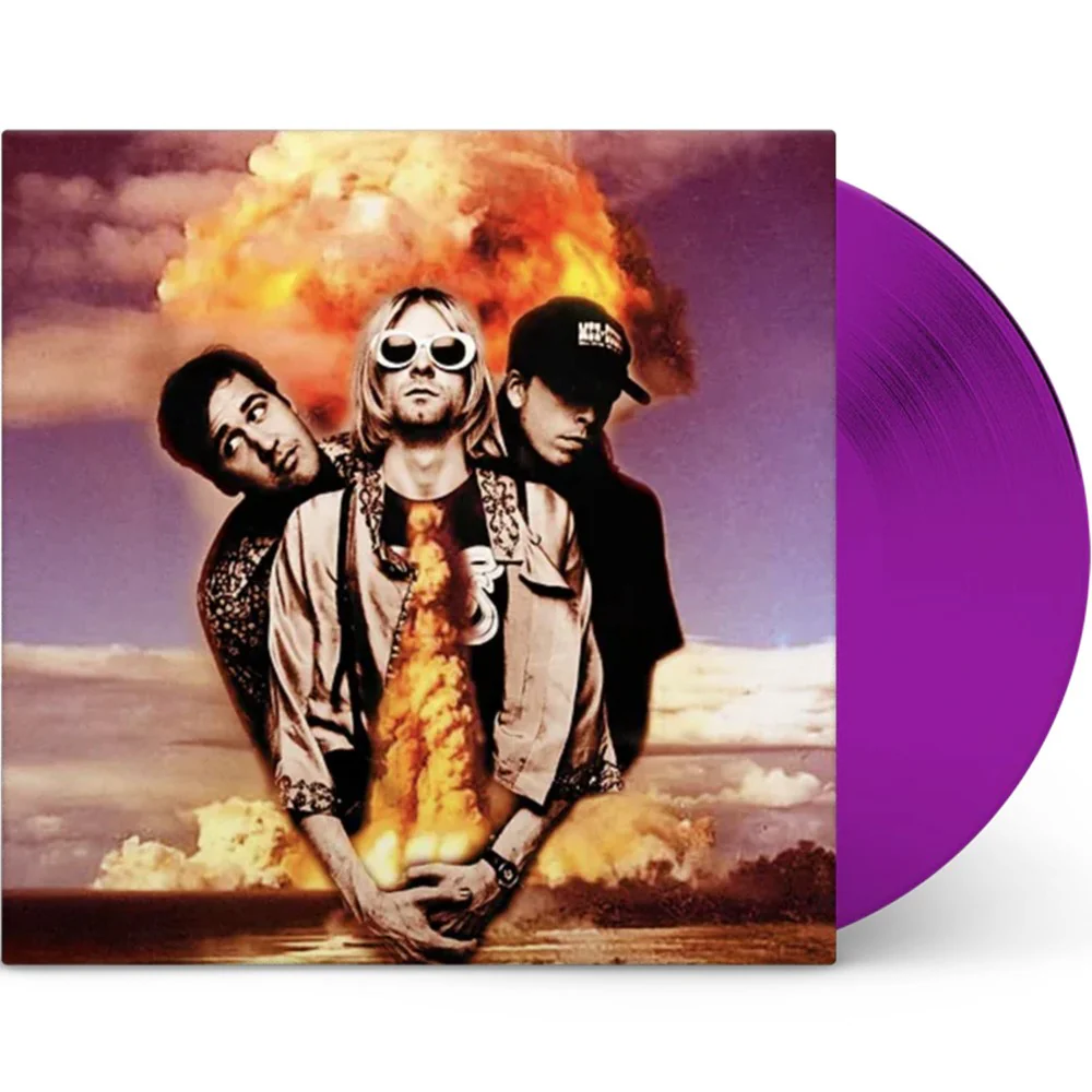 NIRVANA Hollywood Rock Festival 1993 Vinyl LP Neon Violet Colour